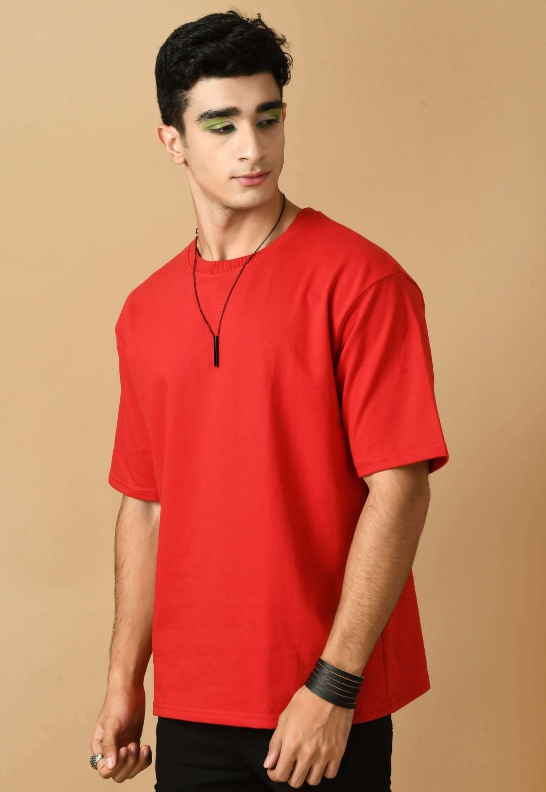 Red oversized tshirt 1